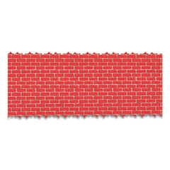 Corobuff Corrugated Paper Roll, 48" x 25 ft, Holiday Brick