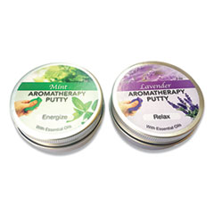 Aromatherapy Fidget Putty, Relaxing Lavender-Infused Purple and Energizing Mint-Infused Green, Ages 5 and Up, 2/Pack