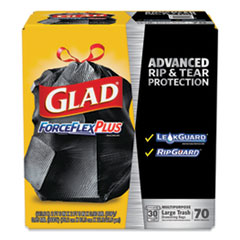 Glad Large Drawstring Trash Bags - ForceFlexPlus