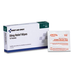 Sting Relief Pads, 10/Box