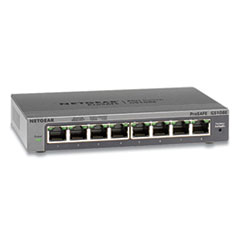 ProSAFE Smart Managed Plus Gigabit Ethernet Switch, 16 Gbps Bandwidth, 192 KB Buffer, 8 Ports