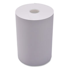 Impact Bond Paper Rolls, 1-Ply, 3.25" x 243 ft, White, 4/Pack