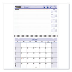 QuickNotes Desk/Wall Calendar, 11 x 8, 2022