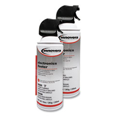 Compressed Air Duster Cleaner, 10 oz Can, 2/Pack