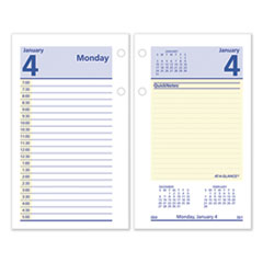QuickNotes Desk Calendar Refill, 3.5 x 6, 2022