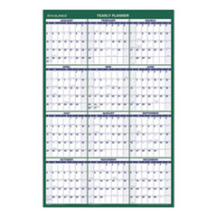 Vertical Erasable Wall Planner, 24 x 36, 2022