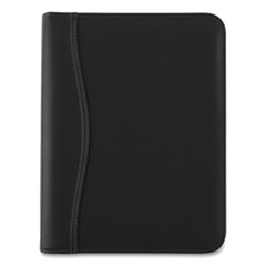 Black Leather Planner/Organizer Starter Set, 8.5 x 5.5, Black Cover, 12-Month (Jan to Dec): Undated