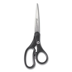 KleenEarth Basic Plastic Handle Scissors, 8