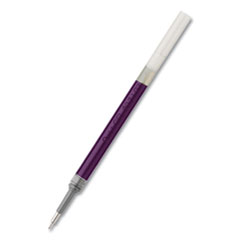 Refill for Pentel EnerGel Retractable Liquid Gel Pens, Needle Tip, Fine Point, Violet Ink