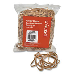 Rubber Bands, Size 54 (Assorted), Assorted Gauges, Beige, 4 oz Box