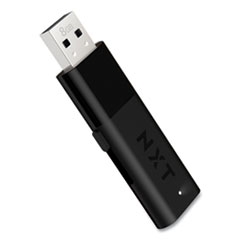 USB 2.0 Flash Drive, 8 GB, Black, 5/Pack