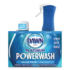 Platinum Powerwash Dish Spray, Fresh, 16 oz Spray Bottle, 2/Pack, 3 Packs/Carton