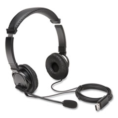 Hi-Fi Headphones with Microphone, Black