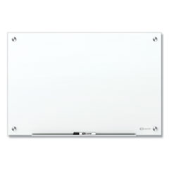 Brilliance Glass Dry-Erase Boards, 24 x 18, White Surface