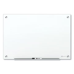 Brilliance Glass Dry-Erase Boards, 48 x 36, White Surface