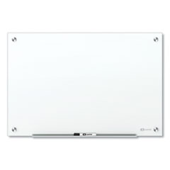 Brilliance Glass Dry-Erase Boards, 72 x 48, White Surface