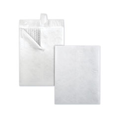 Bubble Mailer of DuPont Tyvek, #2E, Air Cushion Lining, Redi-Strip Closure, 9 x 12, White, 25/Box