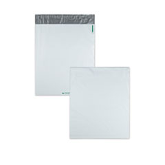 Redi-Strip Poly Expansion Mailer, #5 1/4, Square Flap, Redi-Strip Adhesive Closure, 13 x 16, White, 100/Carton