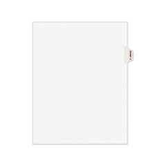 Avery-Style Preprinted Legal Side Tab Divider, Exhibit C, Letter, White, 25/Pack, (1373)