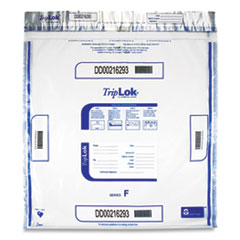 Deposit Bag, 20 x 20, 3 mil Thick, Plastic, Clear, 250/Carton