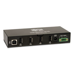 USB 2.0 Mini Hub, 4 Ports, Black