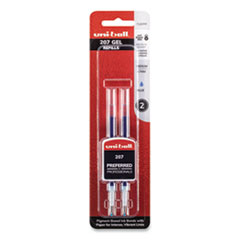 Refill for Signo Gel 207 Pens, Medium Point, Blue Ink, 2/Pack