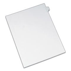 Preprinted Legal Exhibit Side Tab Index Dividers, Allstate Style, 26-Tab, C, 11 x 8.5, White, 25/Pack