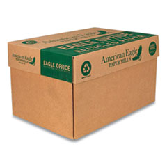 Recycled Multipurpose Paper, 92 Bright, 20 lb Bond Weight, 8.5 x 11, White, 500/Ream