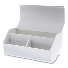 BIN,STORAGE,LID/DVDR,WHT