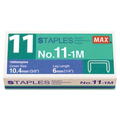 No. 11 Mini Staples, 0.25