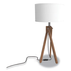 Essentials LED Wood Table Lamp, 26.18