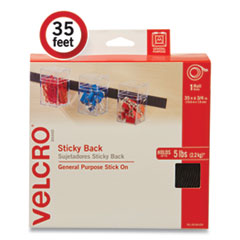 Sticky-Back Fasteners, Removable Adhesive, 0.75