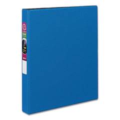 Durable Non-View Binder with DuraHinge and Slant Rings, 3 Rings, 1