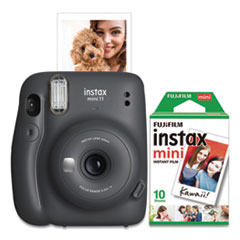 Instax Mini 11 Camera Bundle, Charcoal