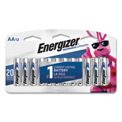 Ultimate Lithium AA Batteries, 1.5V, 12/Pack