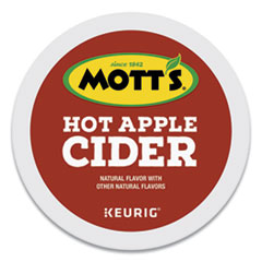 Hot Apple Cider K-Cup Pods, 1 oz K-Cup Pod, 24/Box