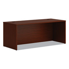 Mod Desk Shell, 72" x 30" x 29", Traditional Mahogany