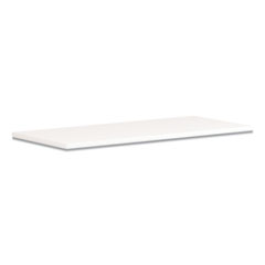 Coze Writing Desk Worksurface, Rectangular, 54" x 24", Designer White