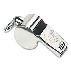 Sports Whistle, Medium Weight, Metal, Silver, Dozen