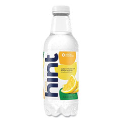 Flavored Water, Lemon, 16 oz Bottle, 12 Bottles/Carton