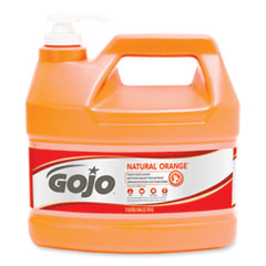 NATURAL ORANGE Pumice Hand Cleaner, Citrus, 1 gal Pump Bottle, 2/Carton