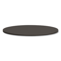 Mod Round Conference Table Top, 42" Diameter, Slate Teak