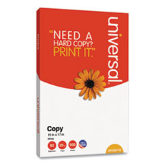 Copy Paper, 92 Bright, 20 lb Bond Weight, 11 x 17, White, 500 Sheets/Ream