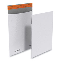 Self-Sealing Poly Mailer, Square Flap, Self-Adhesive Closure, 9 x 12, White, 500/Carton