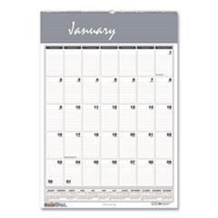 Recycled Bar Harbor Wirebound Monthly Wall Calendar, 22 x 31.25, 2022