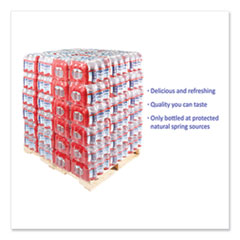 Alpine Spring Water, 16.9 oz Bottle, 24/Case, 84 Cases/Pallet