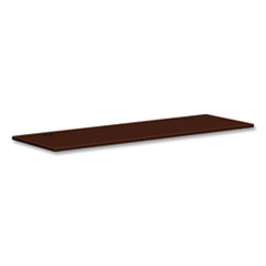 Mod Worksurface, Rectangular, 72w x 24d, Traditional Mahogany