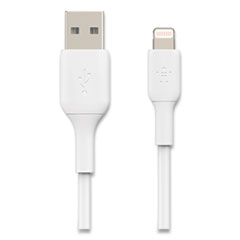 BOOST CHARGE Lightning to USB-A ChargeSync Cable, 9.8 ft, White