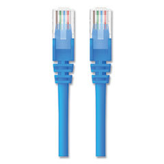 CAT6 UTP Computer Patch Cable, RJ45 Connectors, 25 ft, Blue