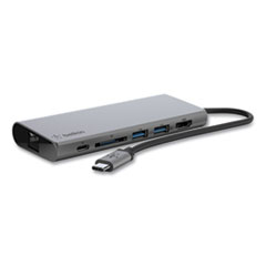 USB-C Multimedia Hub, 6 Ports, Space Gray